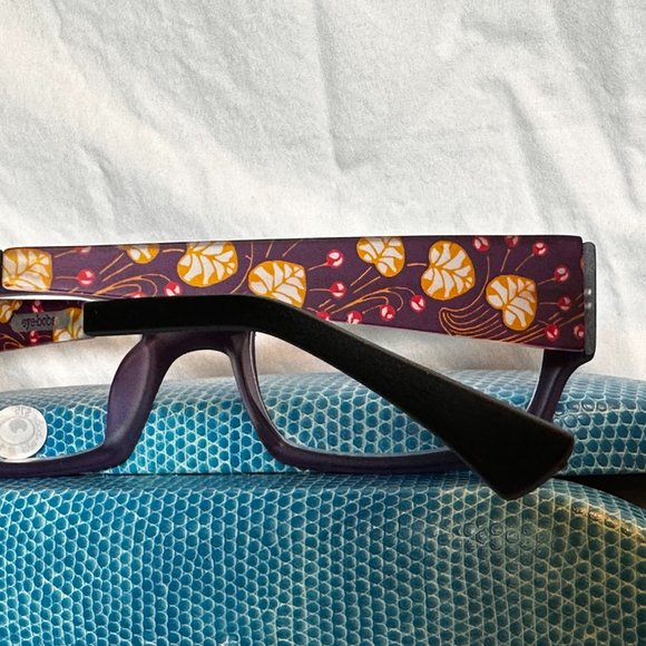 EyeBobs Designer Eyeglasses_Peccadillo_Flex Hinges_Purple_+1.75 - Picture 3 of 6